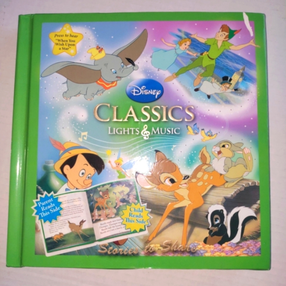Disney classic light and music book